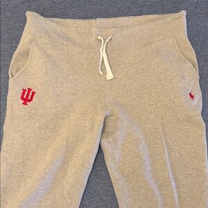 Polo by Ralph Lauren Gray Sweatpants with Red Logo